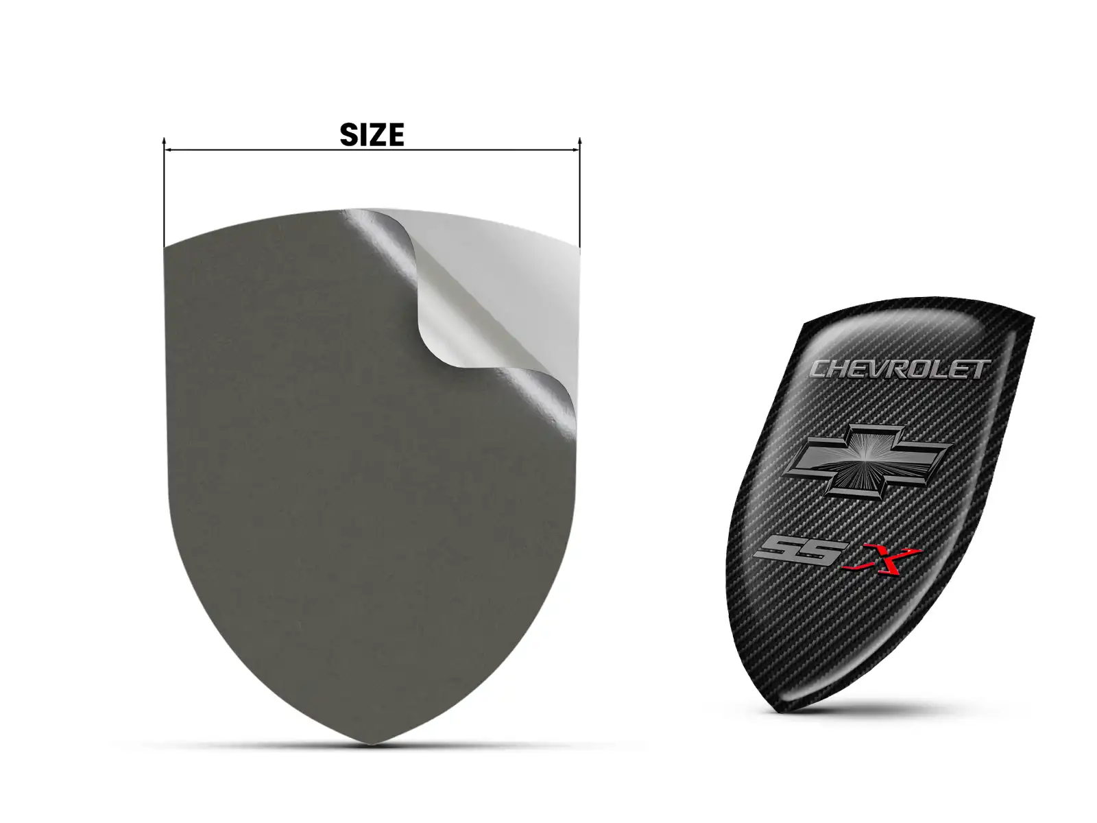 Chevrolet Adesivi Decorativi su Misura Regolabili Pro